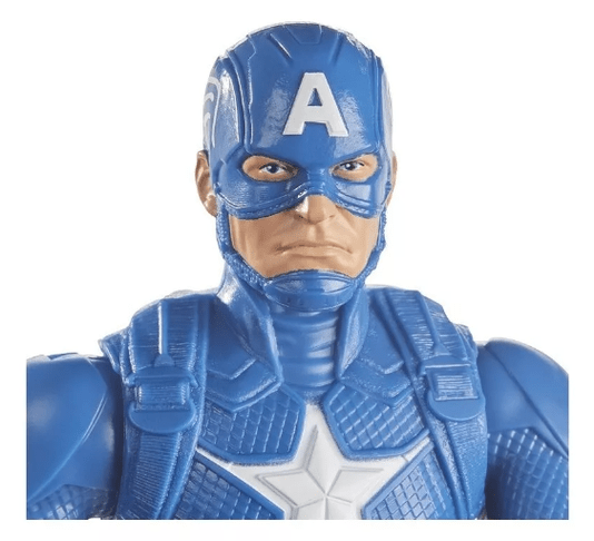 Boneco Titan Hero Gear Capitão América Hasbro
