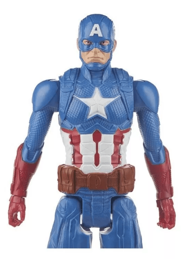 Boneco Titan Hero Gear Capitão América Hasbro