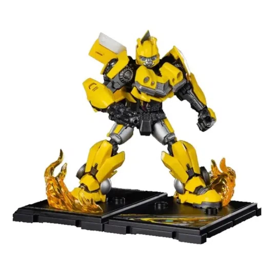 Boneco Transformers Bumblebee Classic Class Blokees Polibrinq