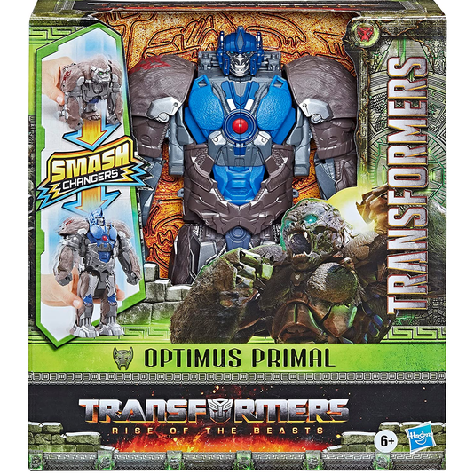 Boneco Transformers Smash Changer Optimus Primal Hasbro