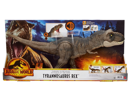 Boneco Tyrannosaurus Rex Jurassic World Mattel