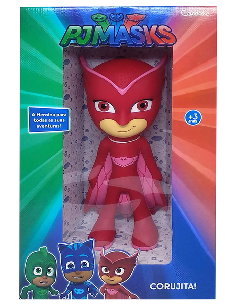 Boneco Vinil Corujita PJ Masks Candido 