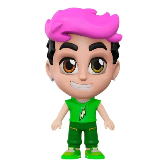 Boneco Void em Vinil Dos Rosa 15 cm Algazarra
