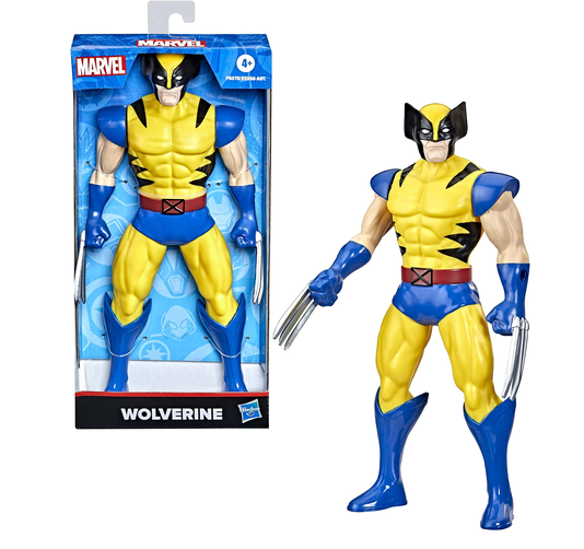 Boneco Wolverine 24cm Marvel Hasbro