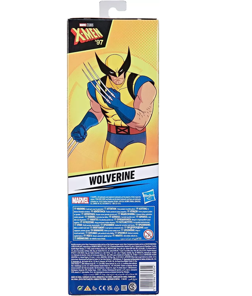 Boneco Wolverine Titan Hero Xmen Hasbro