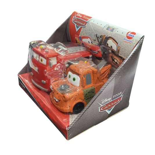 Bonecos Vinil Carros Disney Pequeno Lider