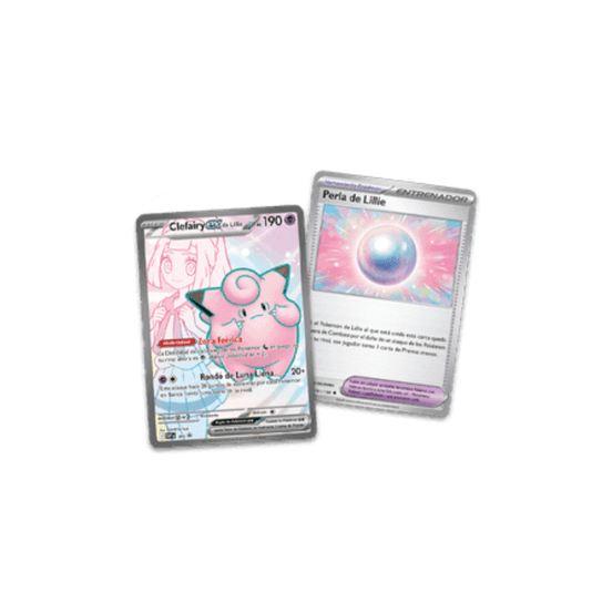 Box Pokémon Coleção de Torneios Lílian 50 Cartas Copag