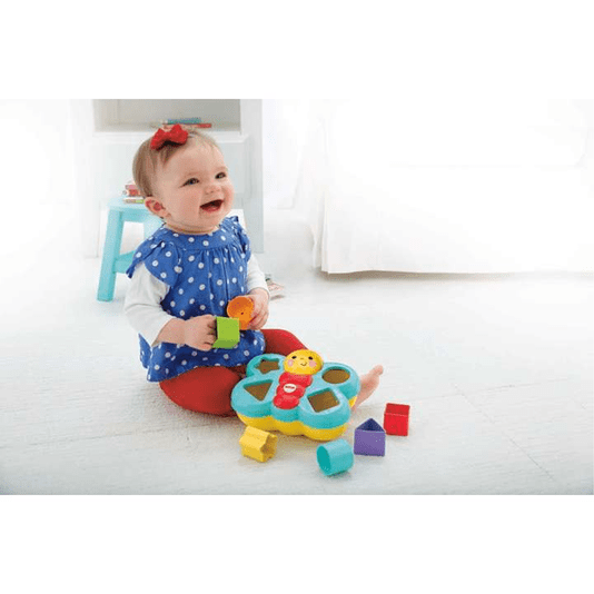 Encaixa Borboleta Blocos Fisher Price Mattel