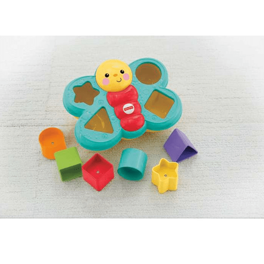 Encaixa Borboleta Blocos Fisher Price Mattel