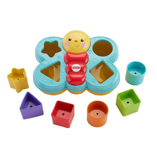 Encaixa Borboleta Blocos Fisher Price Mattel