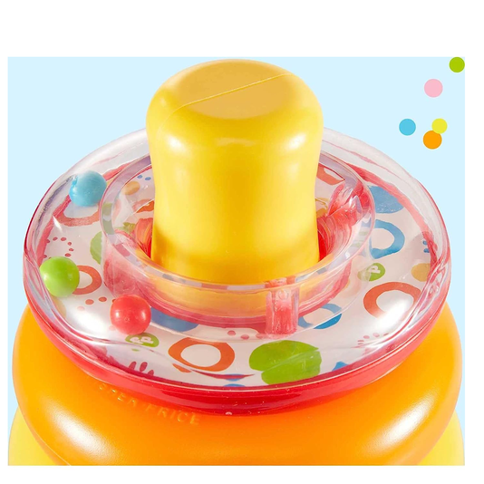 Brinquedo Para Bebês Pirâmide De Argolas Fisher Price Mattel