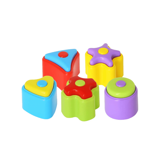 Brinquedo Pentaformas Educativo Maral 