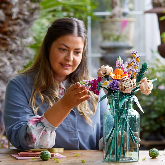 Buquê de Flores Lego Coleção Botânica 