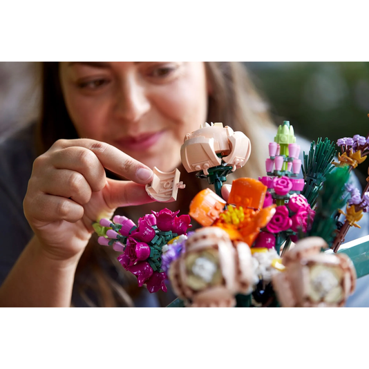 Buquê de Flores Lego Coleção Botânica 
