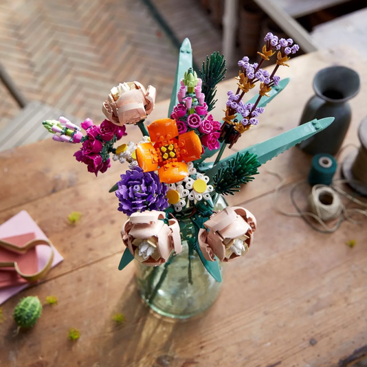 Buquê de Flores Lego Coleção Botânica 