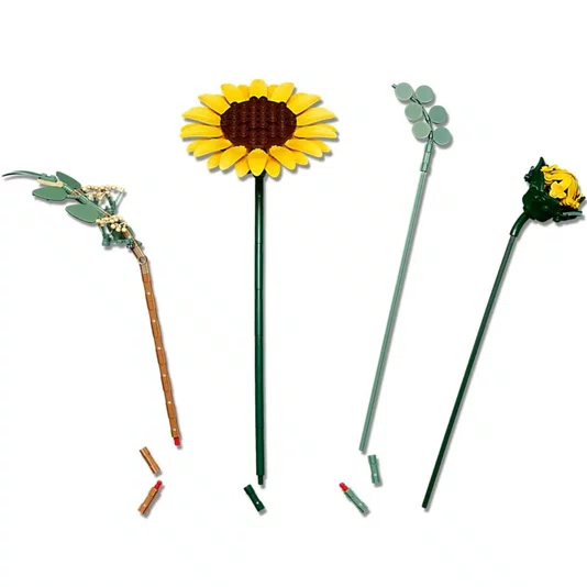 Buquê de Girassóis Lego Botânica