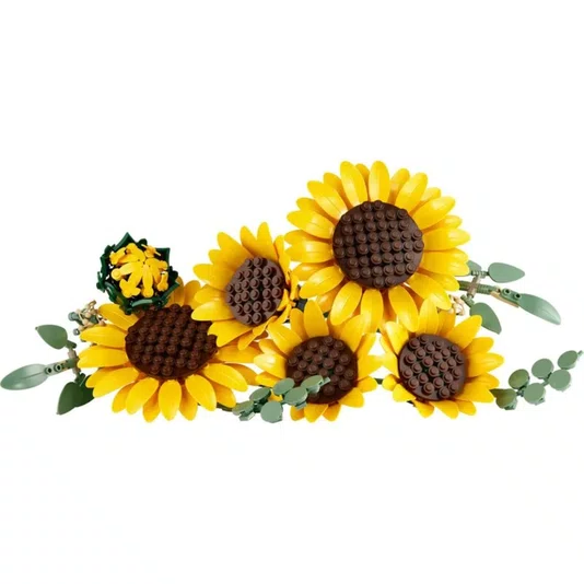 Buquê de Girassóis Lego Botânica