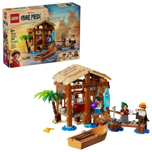 Cabana da Vila do Moinho de Vento Lego One Piece 