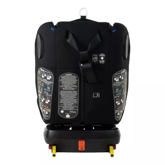 Cadeira para Auto Leon Preta 0-36kg Isofix Galzerano