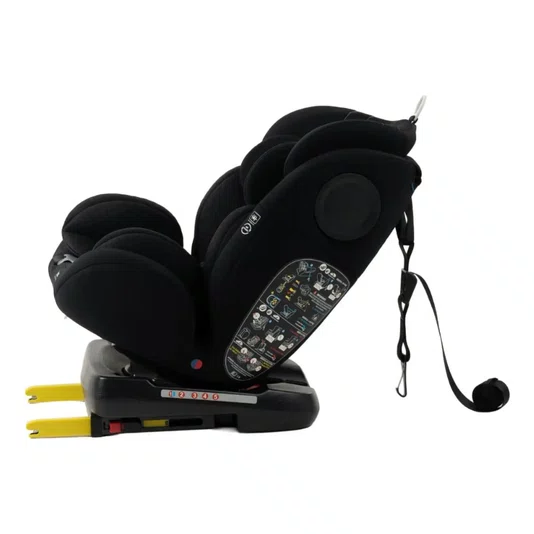Cadeira para Auto Leon Preta 0-36kg Isofix Galzerano