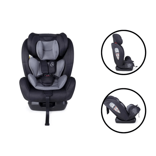 Cadeira para Auto Otto II Preta 0-36 kg Galzerano 
