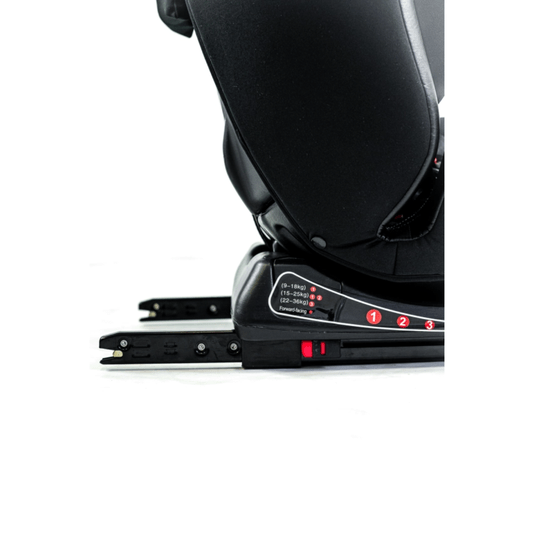 Cadeira para Auto Prati Preta Isofix  0-36kg Galzerano