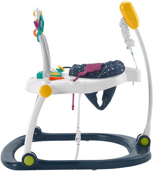 Cadeirinha Pula Pula Diversão no Espaço Assento Jumperoo Fisher-Price Mattel