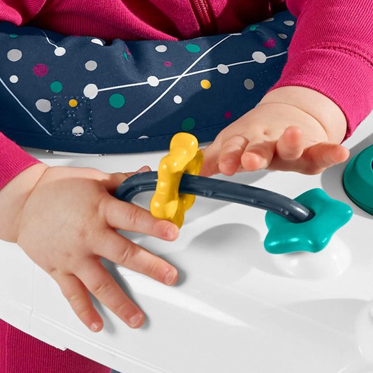 Cadeirinha Pula Pula Diversão no Espaço Assento Jumperoo Fisher-Price Mattel