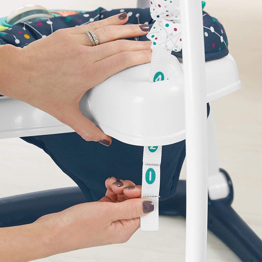 Cadeirinha Pula Pula Diversão no Espaço Assento Jumperoo Fisher-Price Mattel