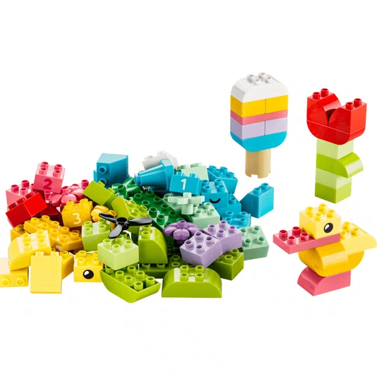 Caixa Criativa Colorida Lego Duplo 