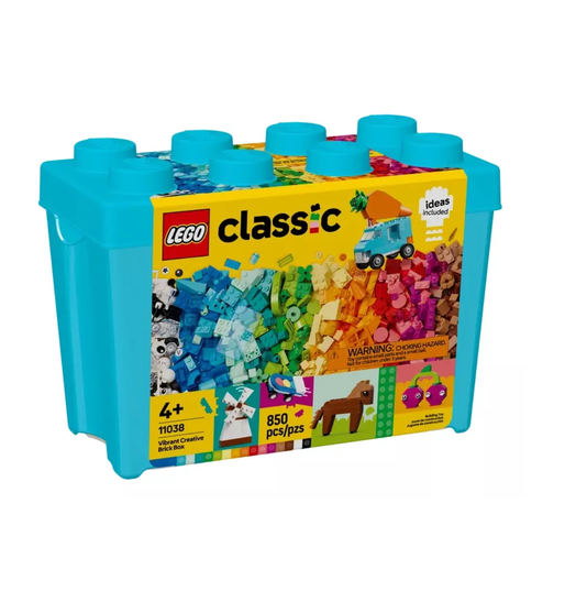 Caixa de Peças Criativas Vibrantes Lego Classic 