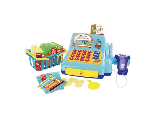 Caixa Registradora Creative Fun Azul Multikids