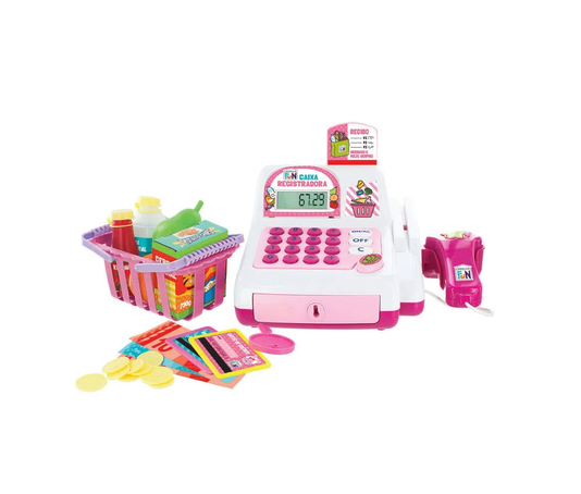 Caixa Registradora Creative Fun Rosa Multikids