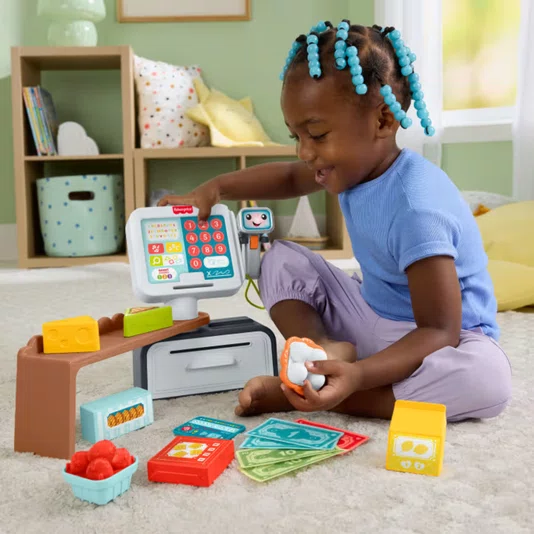 Caixa Registradora Escaneie e Aprenda Laugh e Learn Fisher Price Mattel