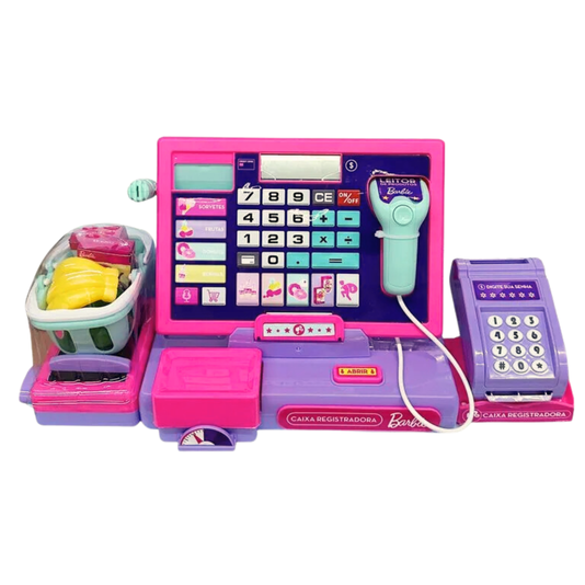 Caixa Registradora Unique Barbie Fun 