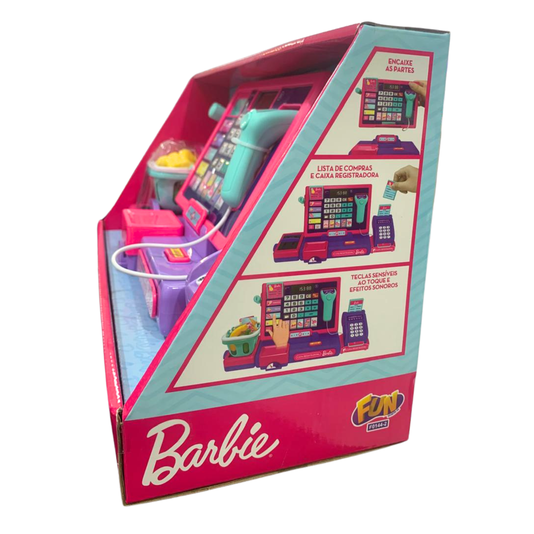 Caixa Registradora Unique Barbie Fun 