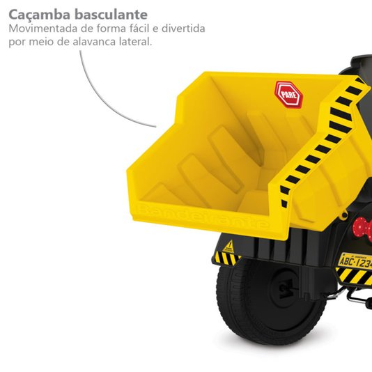 Caminhão a Pedal Brutus Construtor Bandeirante