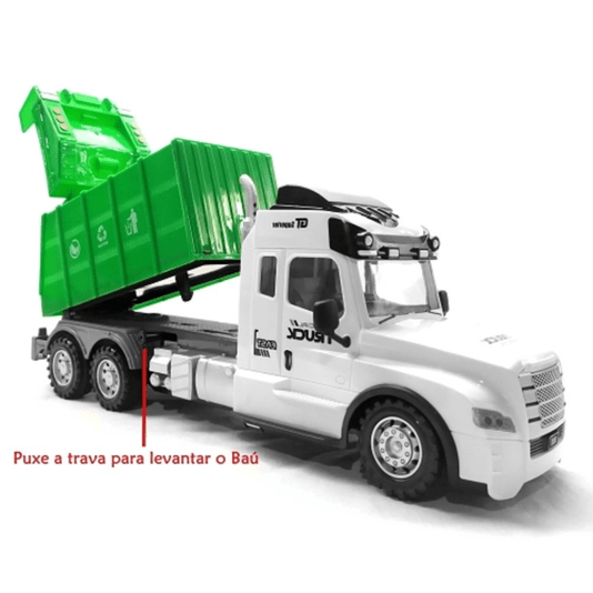 Caminhão Controle Remoto Garbage Truck CKS