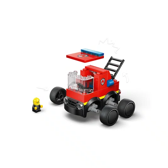 Caminhão De Bombeiros Rides Lego City 