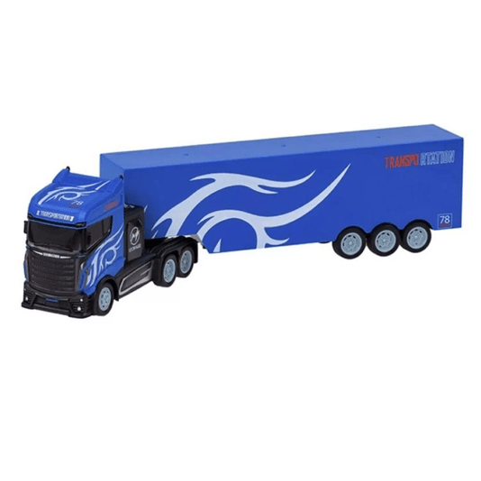 Caminhão de Controle Remoto Truck Service Azul CKS