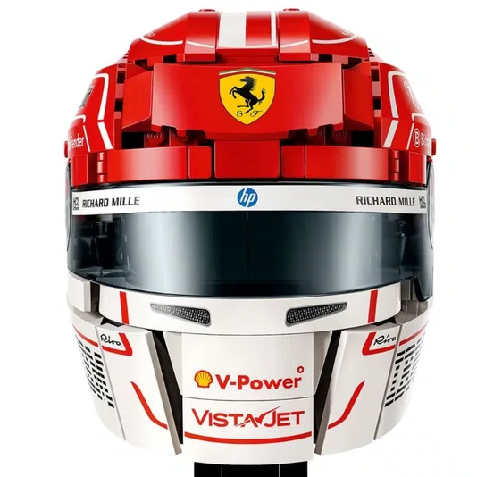 Capacete Scuderia Ferrari HP Charles Leclerc Editions Lego