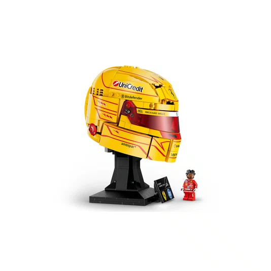 Capacete Scuderia Ferrari HP de Lewis Hamilton Editions Lego 