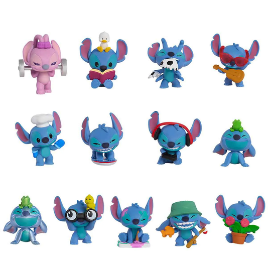 Cápsula Abacaxi com Mini Figura Surpresa do Stitch Sunny