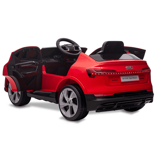 Carro Elétrico Audi E-Tron Sportback Vermelho 12V Bandeirante 