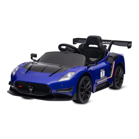 Carro Elétrico Maserati Azul R/C 12V Bandeirante