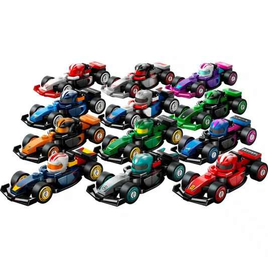 Carros de Corrida Colecionáveis Lego Formula 1