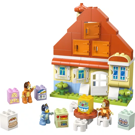 Casa da Família Bluey com Jogo da Memória Lego Duplo