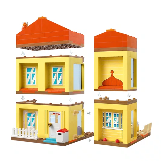 Casa da Família de Bluey Lego 