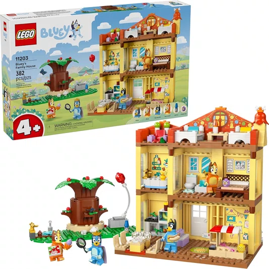 Casa da Família de Bluey Lego 