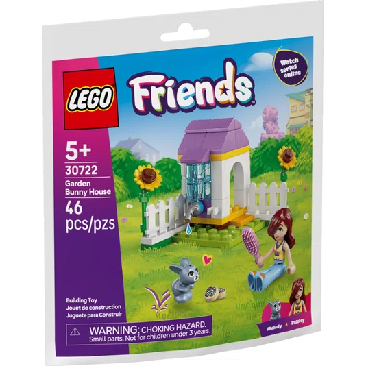 Casa de Coelho com Jardim Lego Friends 